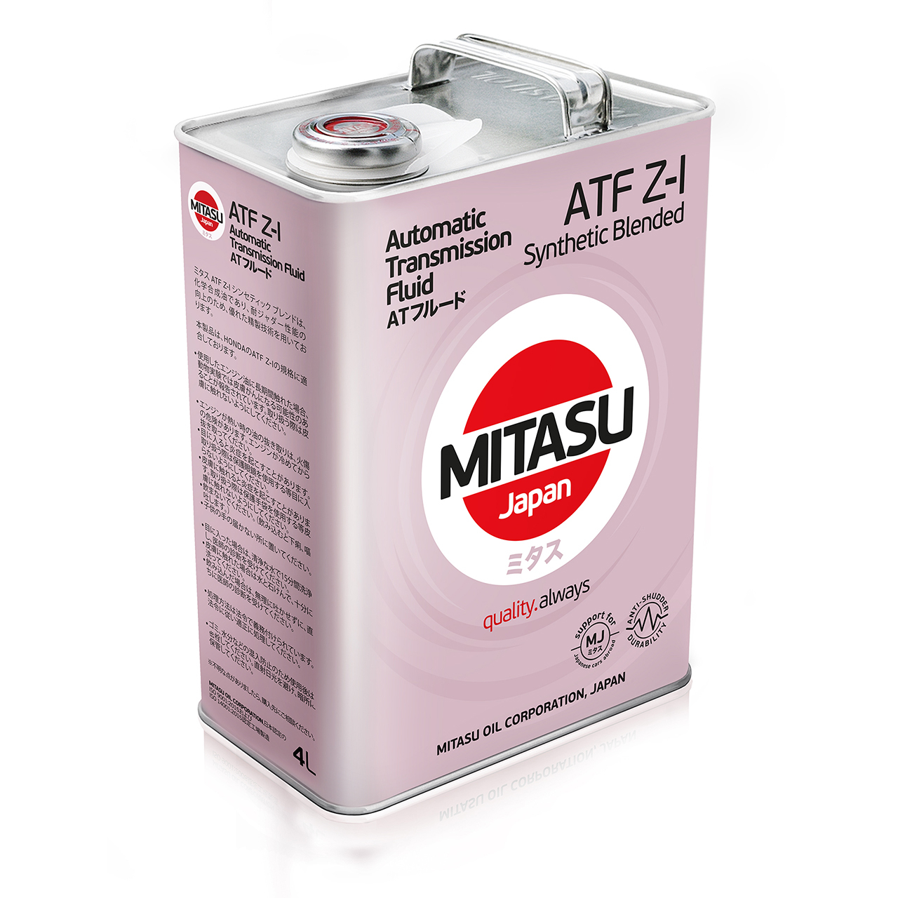 Купить запчасть MITASU - MJ3274 Жидкость для АКПП MITASU PREMIUM ATF Z-1 RED 4л MJ327 (1/6) Япония
