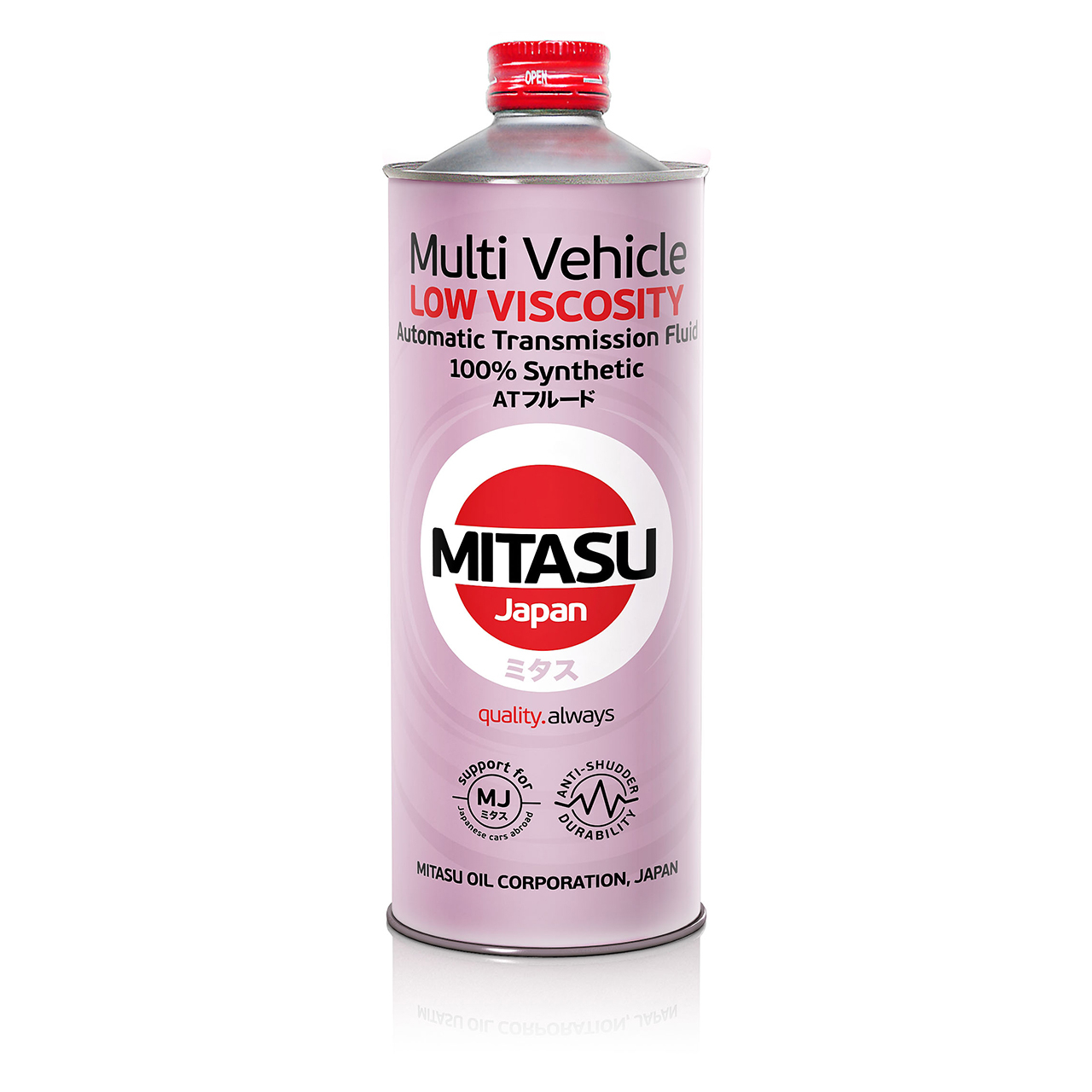 Купить запчасть MITASU - MJ3251 Жидкость для MITASU LOW VISCOSITY MV ATF 100% Synthetic 1л синтетическое MJ325 (1/20) Япония