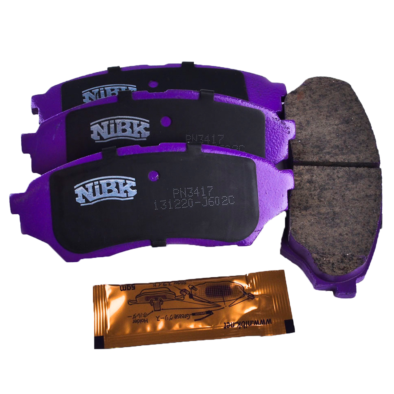 Купить запчасть NIBK - PN3417 PN3417 Тормозные колодки дисковые NiBK