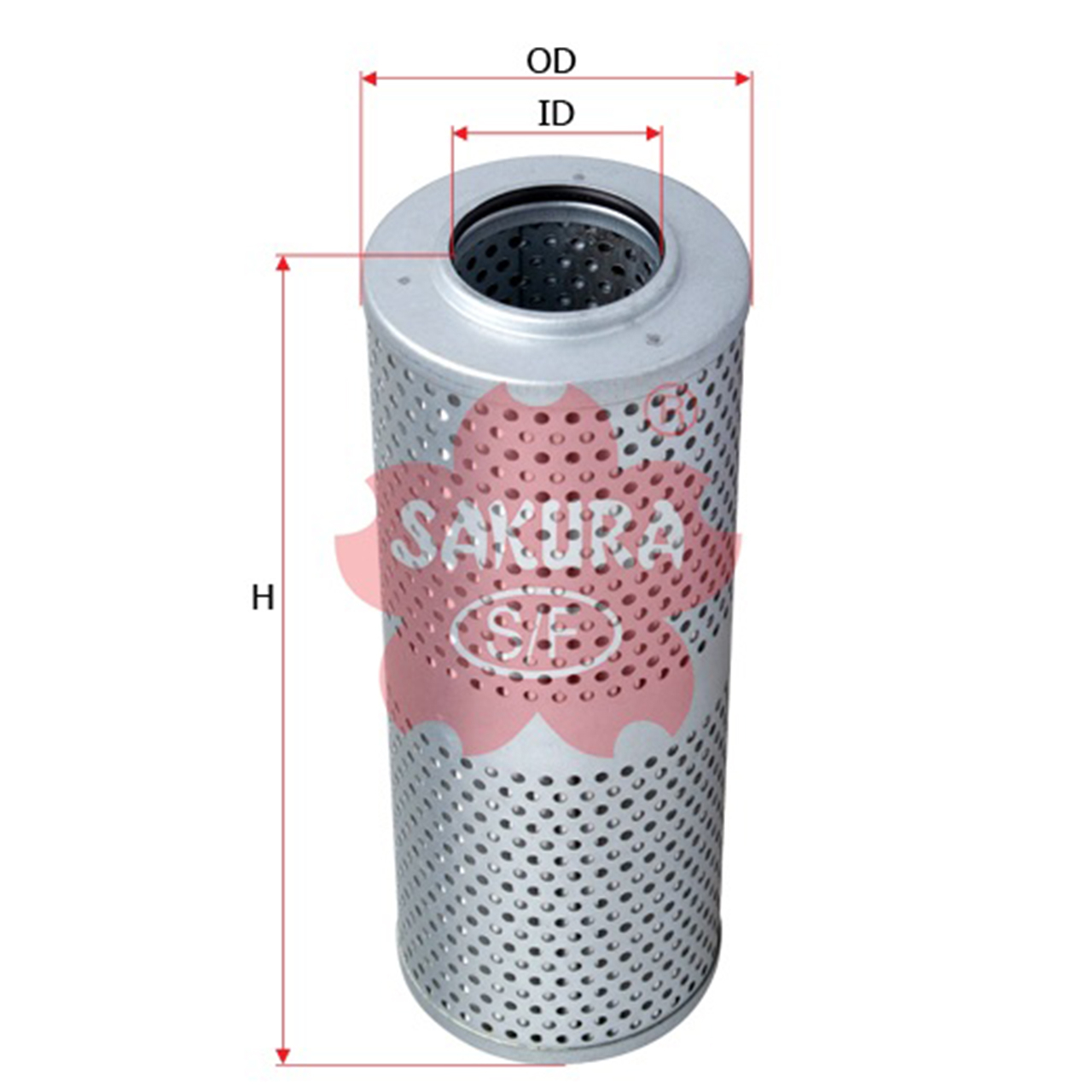 Купить запчасть SAKURA - H5001 H5001 Фильтр гидравлический (элемент)