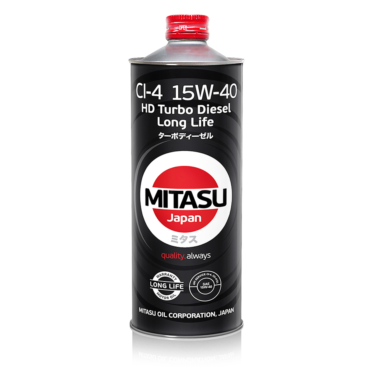 Купить запчасть MITASU - MJ2311 Масло моторное MITASU CI-4 15w40 1л минеральное для дизельных двигателей MJ231 Япония