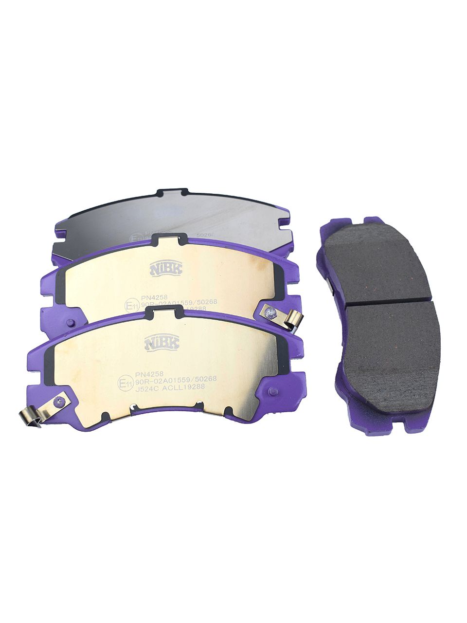 Купить запчасть NIBK - PN4258 PN4258 Тормозные колодки дисковые NiBK