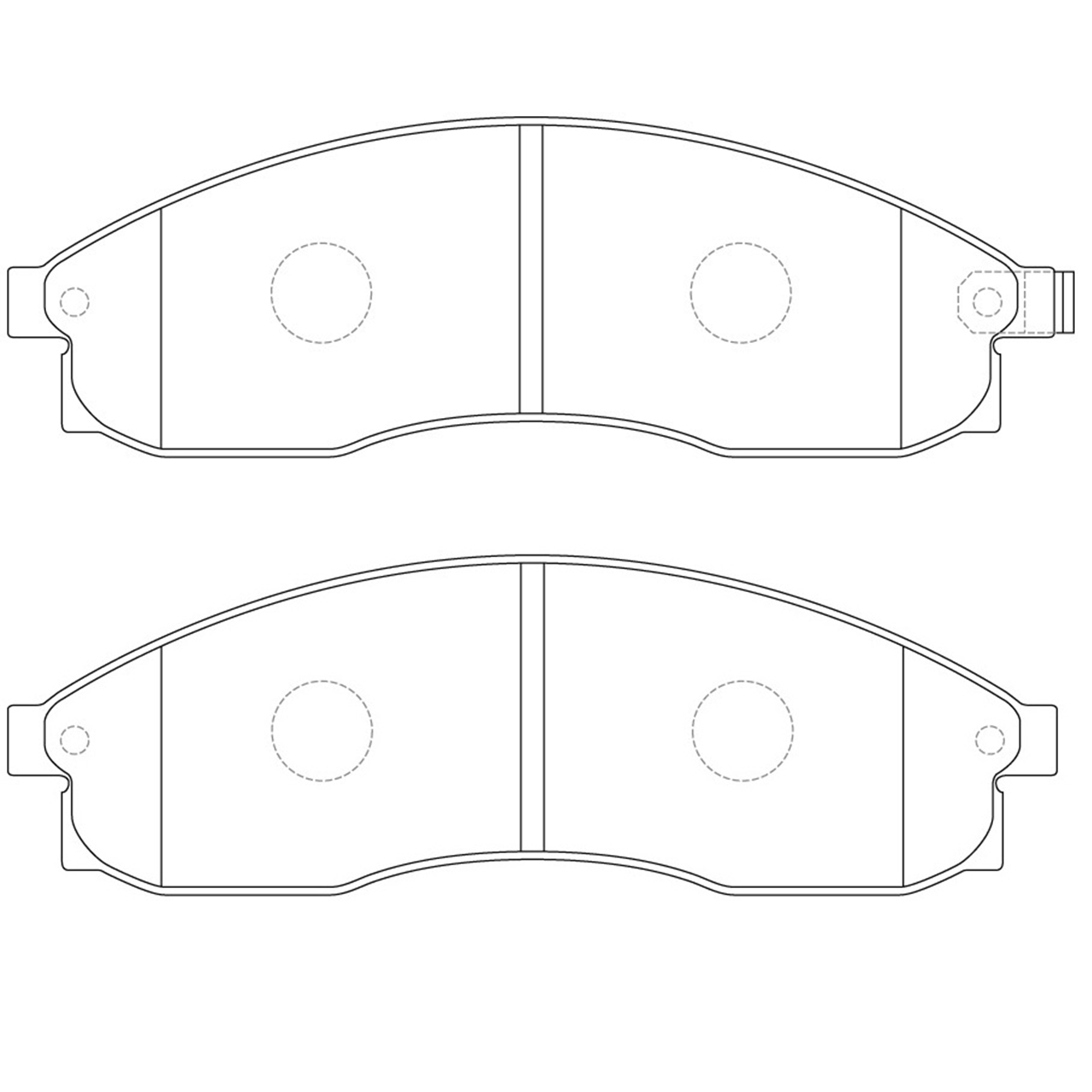 Купить запчасть NIBK - PN2309 PN2309 Тормозные колодки дисковые NiBK