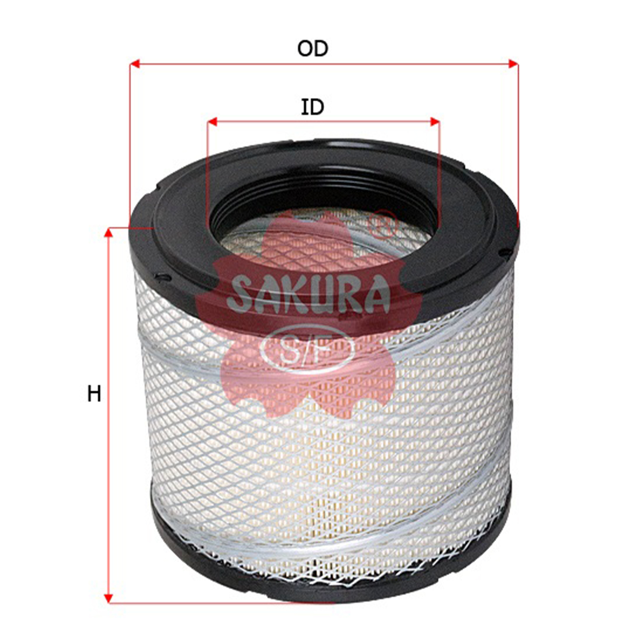 Купить запчасть SAKURA - A13570 A13570 Воздушный фильтр (Sakura)