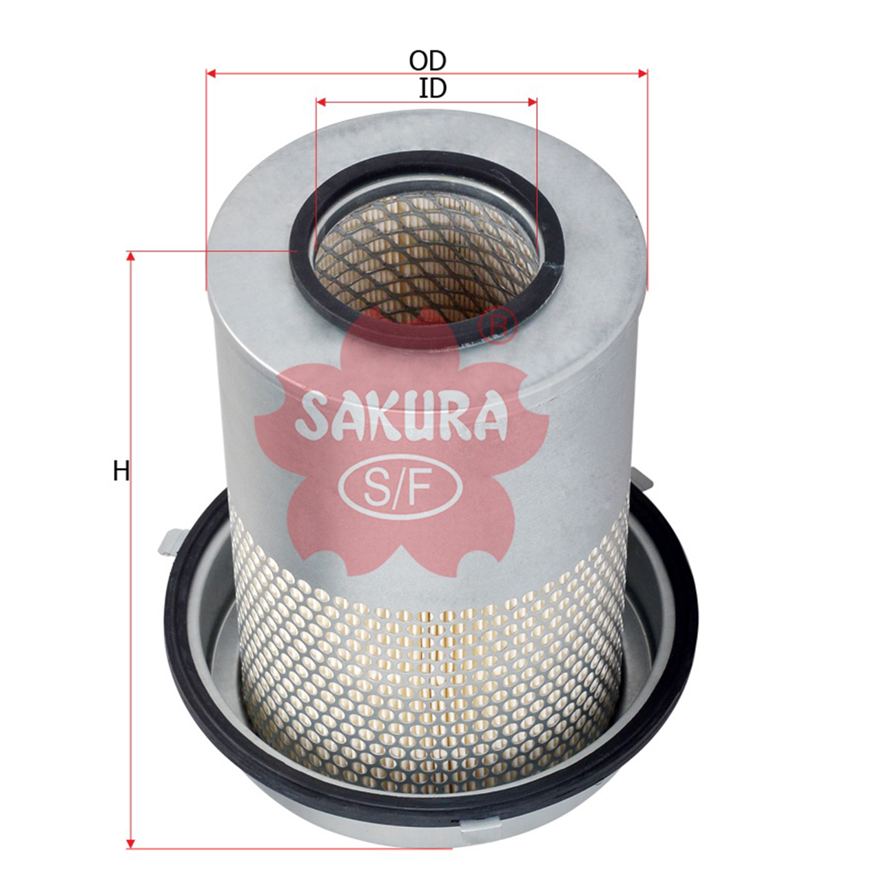 Купить запчасть SAKURA - A1510 A1510 Воздушный фильтр