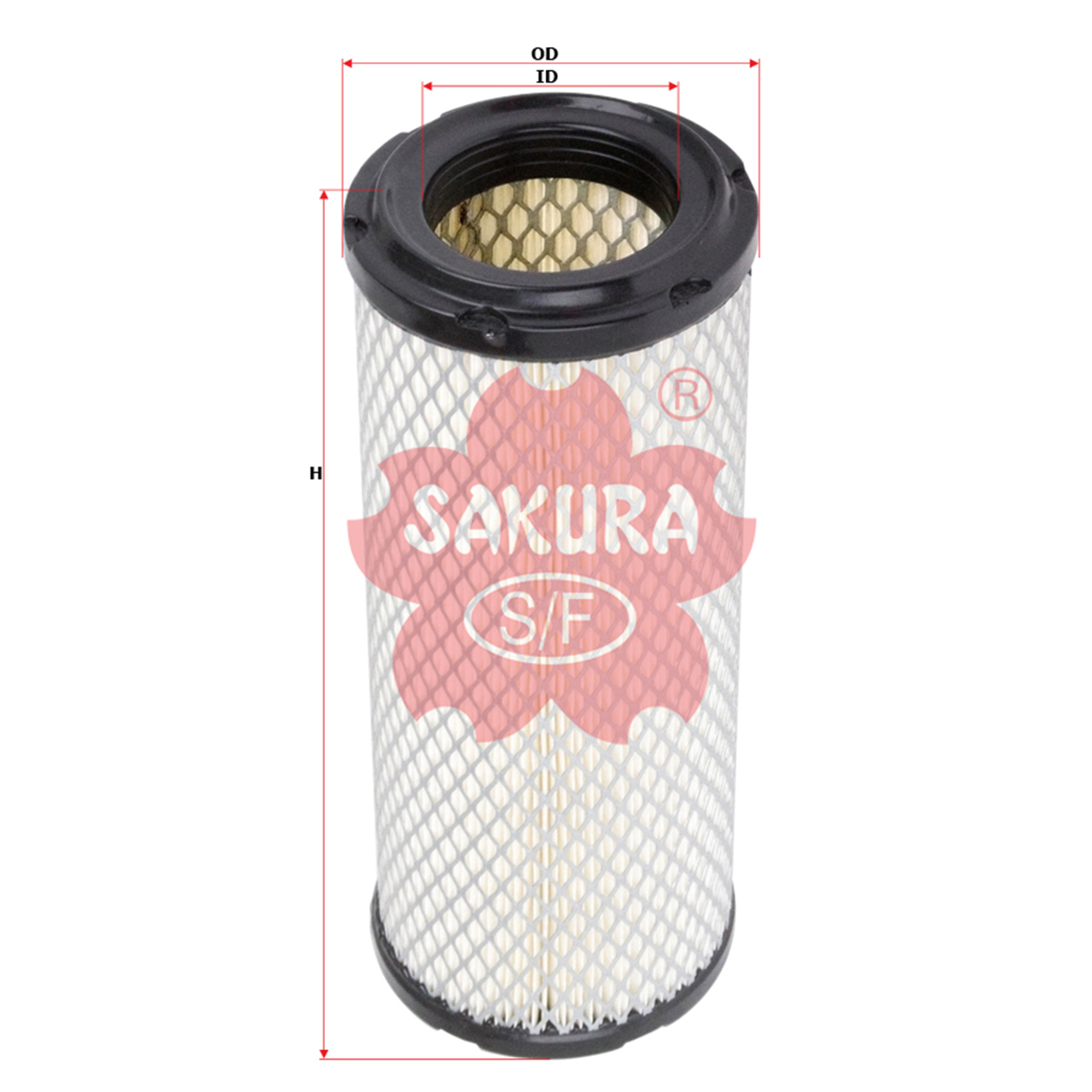 Купить запчасть SAKURA - A8513 A8513 Воздушный фильтр (Sakura)