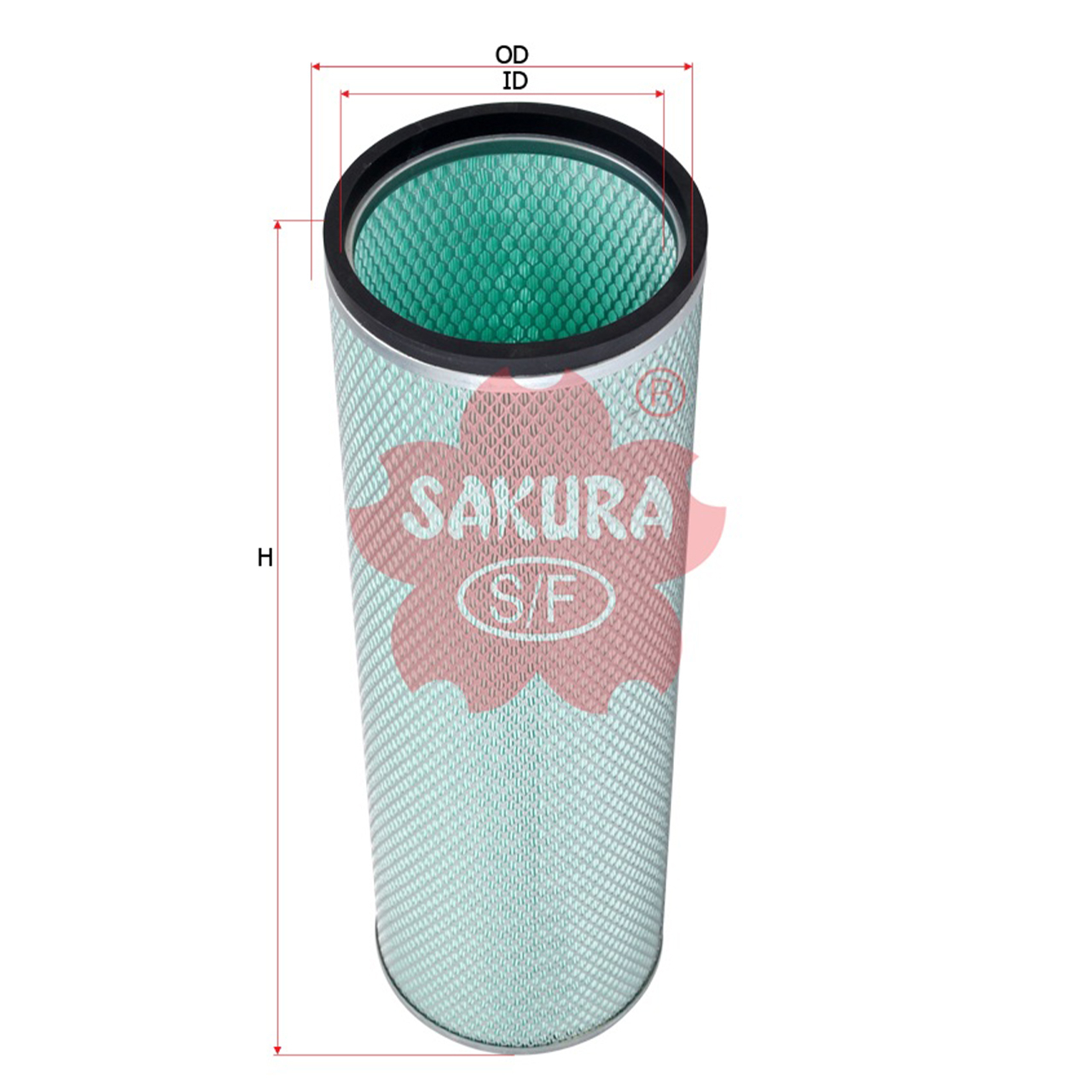Купить запчасть SAKURA - A5630 A5630 Фильтр воздушный внутренний