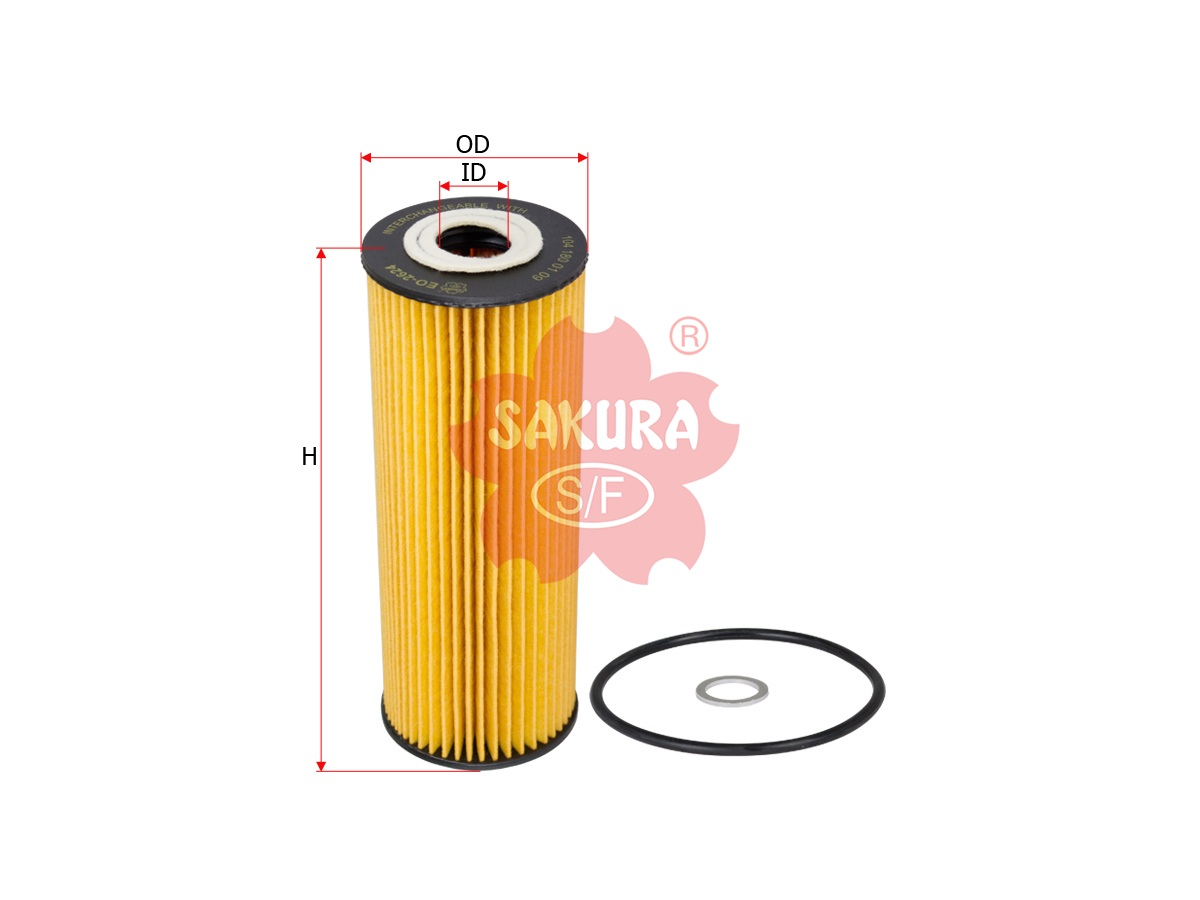 Купить запчасть SAKURA - EO2624 Фильтр масл. Sakura EO2624