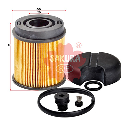 Купить запчасть SAKURA - UE18010KIT UE-18010KIT Фильтр выхлопной системы (элемент)