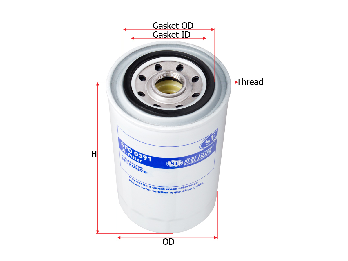 Купить запчасть SURE FILTER - SFO0391 Фильтр масл. Sure Filter SFO0391