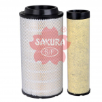Купить запчасть SAKURA - A5107S A5107S Воздушный фильтр (2 в 1)