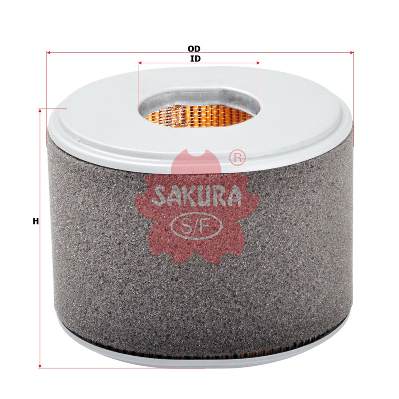 Купить запчасть SAKURA - A16850 A16850 Воздушный фильтр