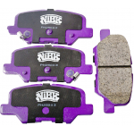 Купить запчасть NIBK - PN25003 PN25003 Тормозные колодки дисковые NiBK