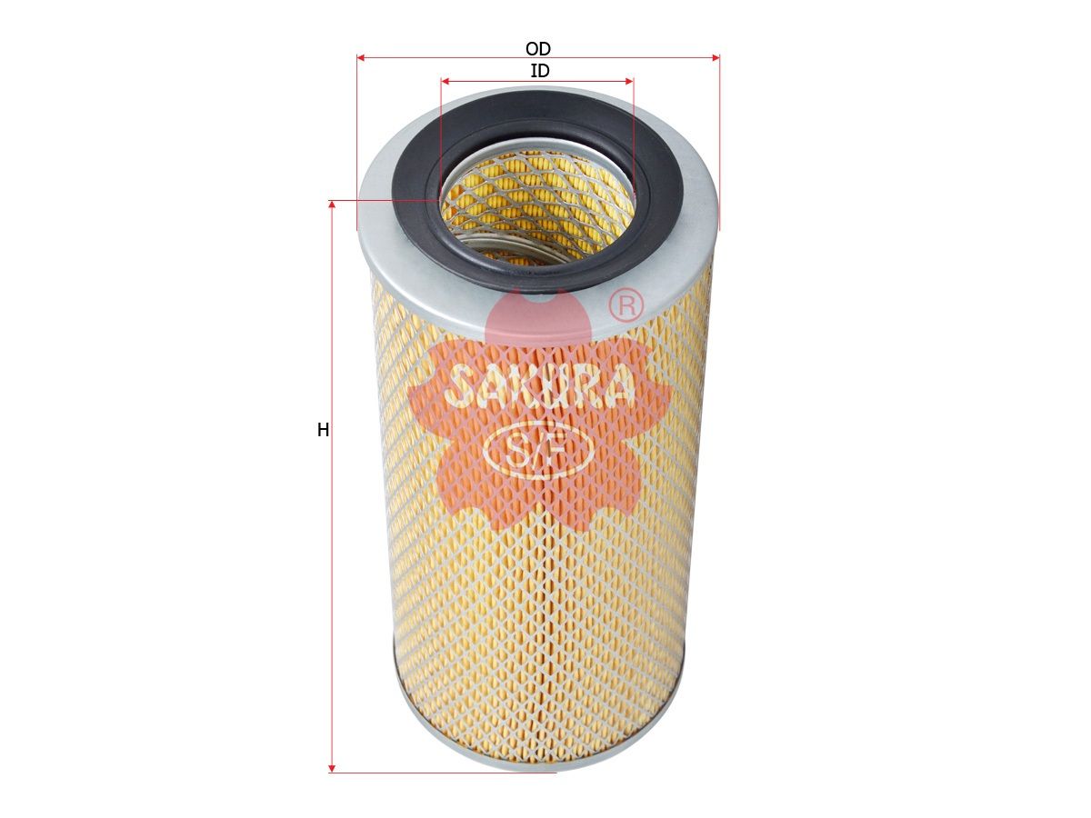 Купить запчасть SAKURA - A1861 A1861 Воздушный фильтр наружный