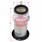 Купить запчасть SAKURA - AS5643 AS5643 Фильтр воздушный наружный