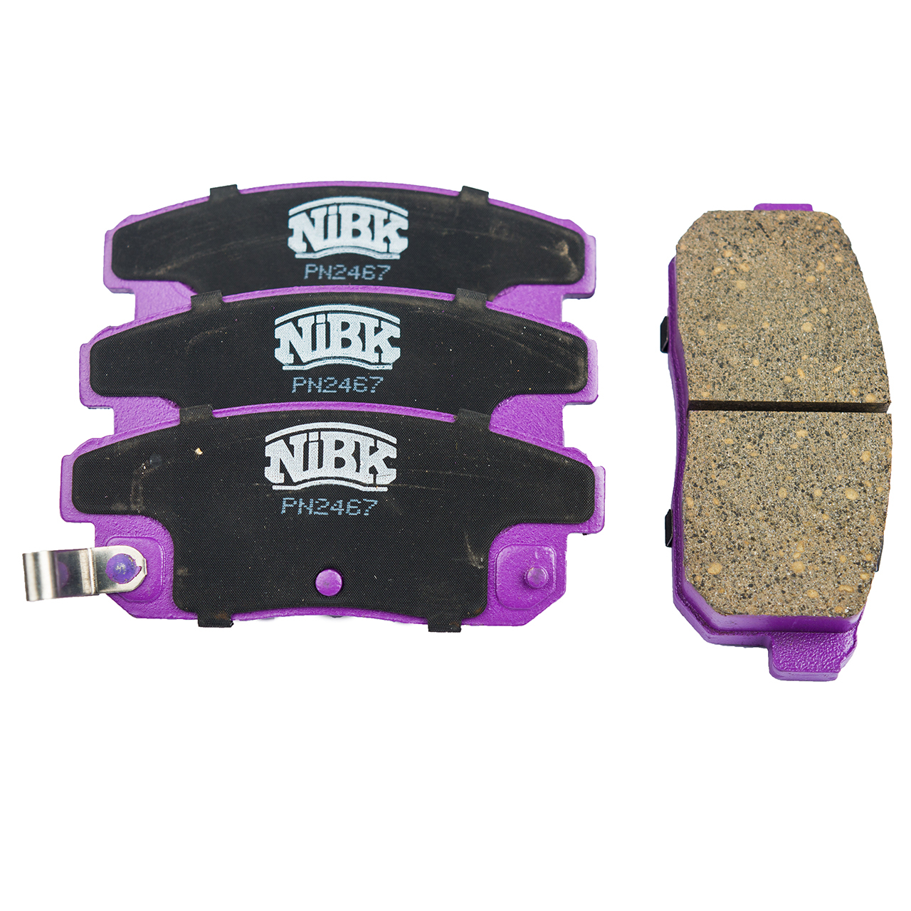 Купить запчасть NIBK - PN2467 PN2467 Тормозные колодки дисковые NiBK