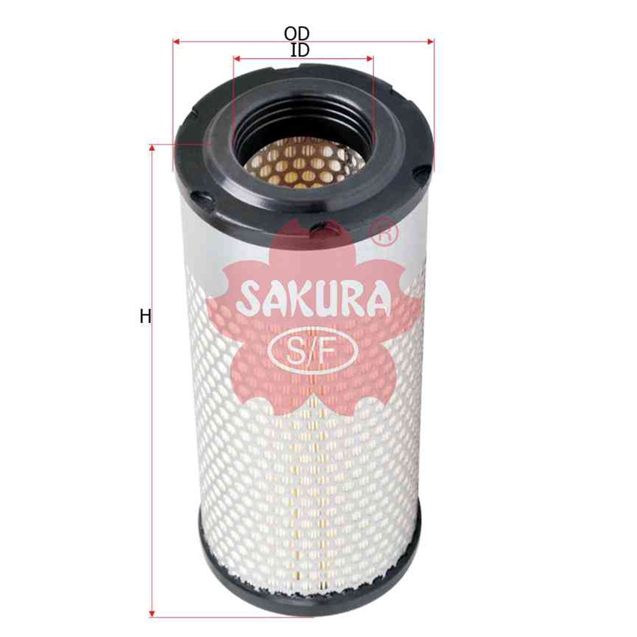 Купить запчасть SAKURA - A8811 A8811 Фильтр воздушный