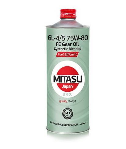 Купить запчасть MITASU - MJ4411 Масло трансмиссионное MITASU FE GEAR OIL GL-4/5 75W-80 (for SUBARU Extra MT) 1л п/синтетическое MJ441 (1/20) Япония