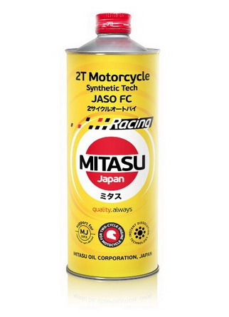 Купить запчасть MITASU - MJ9221 Масло моторное MITASU Racing 2T 20W50 Motorcycle Synthetik Oil 1л синтетика для мототехники MJ922