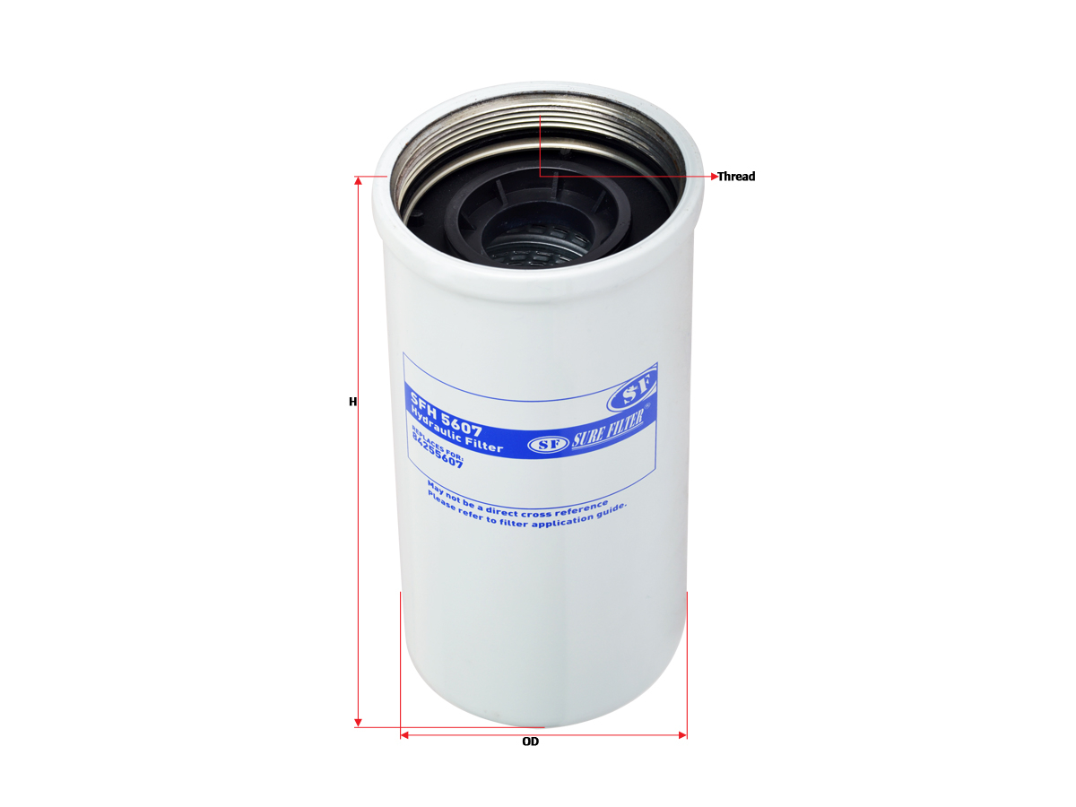 Купить запчасть SURE FILTER - SFH5607 SFH5607 Фильтр гидравлики