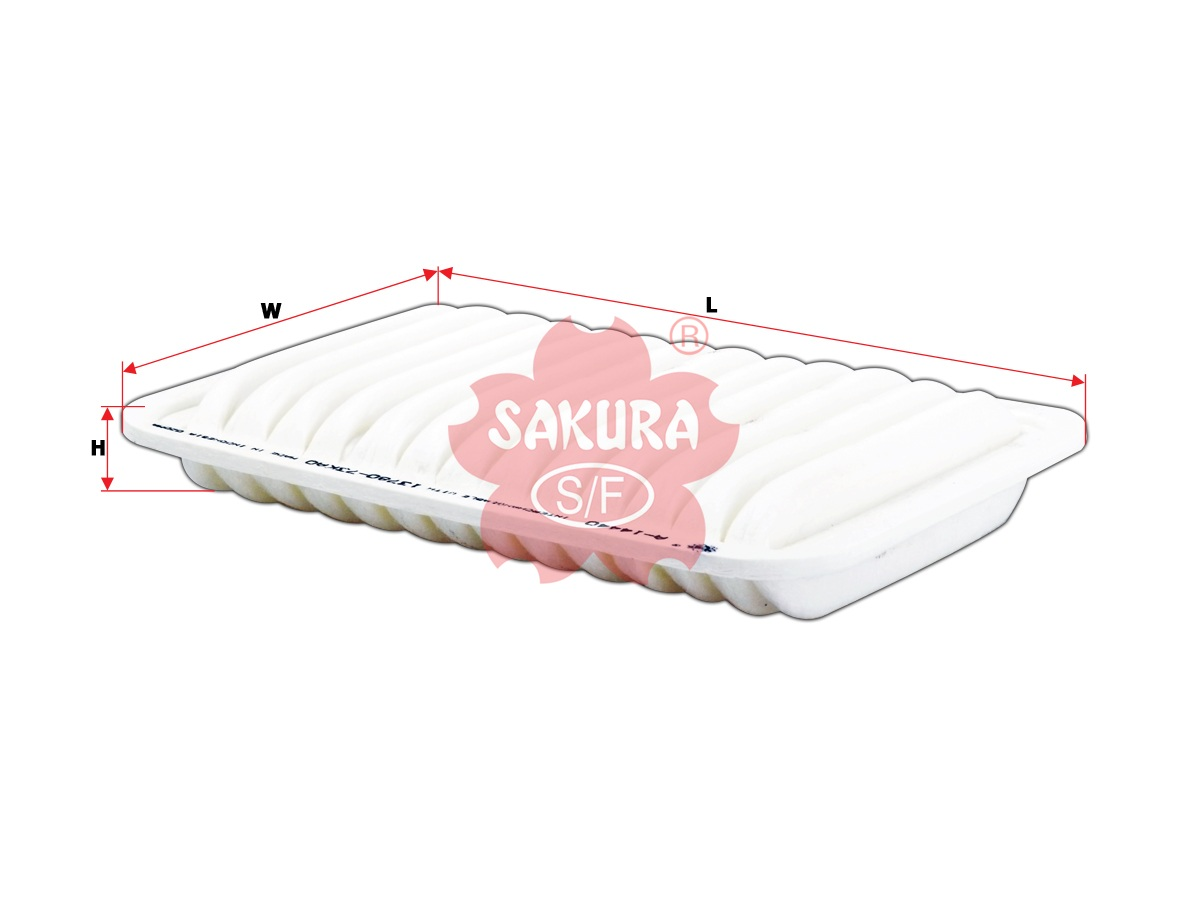 Купить запчасть SAKURA - A14440 A14440 Воздушный фильтр SAKURA