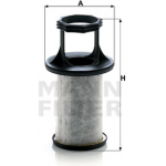 Купить MANN & HUMMEL LC5001X LC5001x  Фильтр воздушный ( системы вентиляции картера)