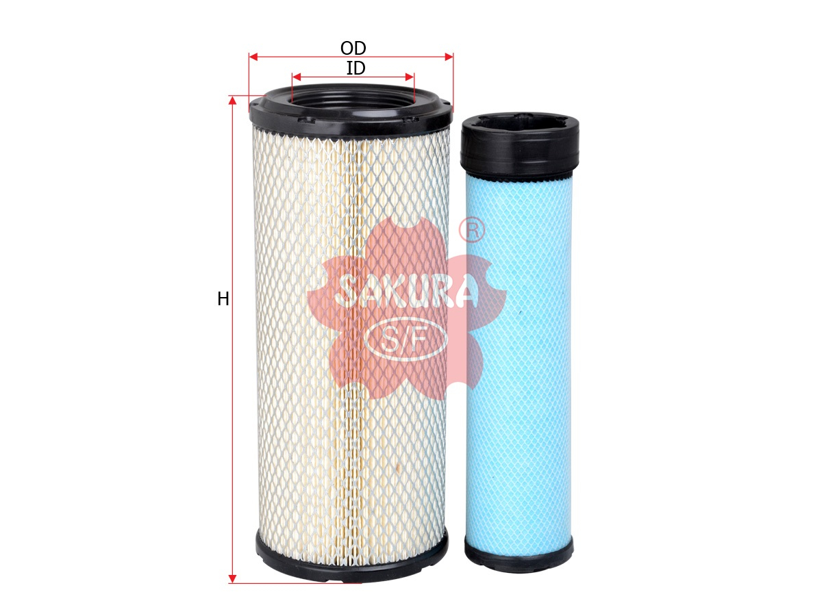 Купить запчасть SAKURA - A8506S Фильтр воздушный Sakura A8506S