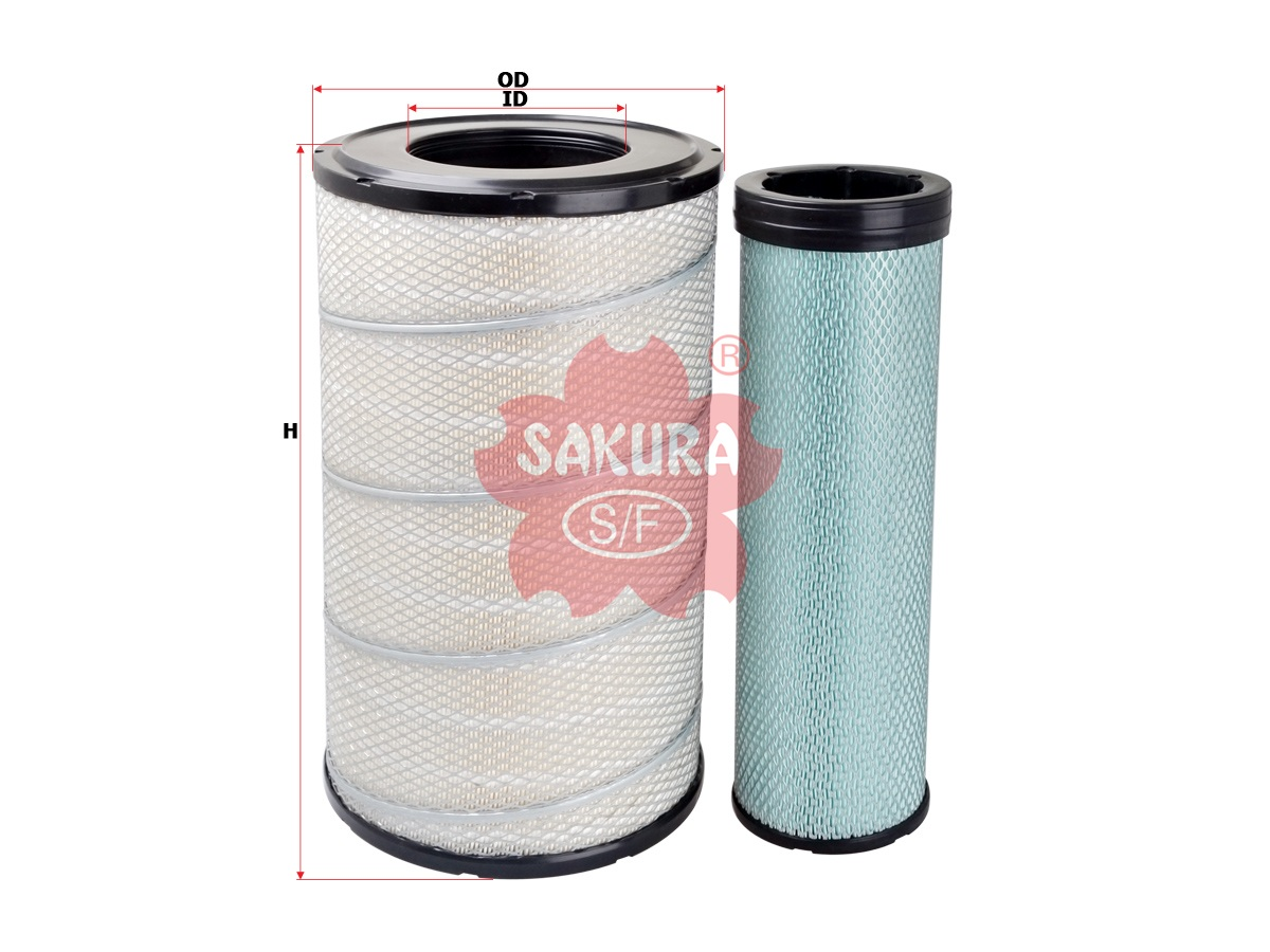 Купить запчасть SAKURA - A5102S Фильтр воздушный Sakura A5102S