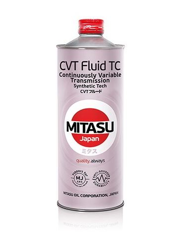 Купить запчасть MITASU - MJ3121 Жидкость для АКПП MITASU CVT FLUID TC Synthetic Tech 1л синтетическое MJ312 (1/20) Япония 
