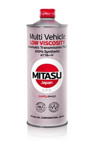 Купить запчасть MITASU - MJ3251 Жидкость для MITASU LOW VISCOSITY MV ATF 100% Synthetic 1л синтетическое MJ325 (1/20) Япония