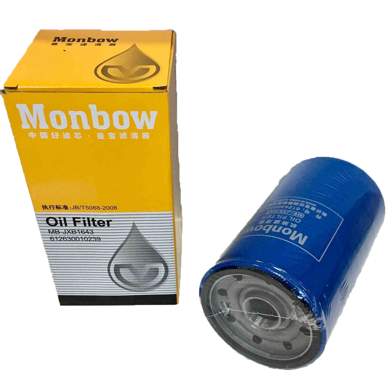 Купить запчасть MONBOW FILTER - MBJXB1643 MB-JXB1643 Фильтр масла