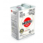 Купить запчасть MITASU - MJ1104 Масло моторное MITASU SN  0w20 PLATINUM PAO   4л синтетическое для бенз. двигат. MJ110 (1/6) Япония
