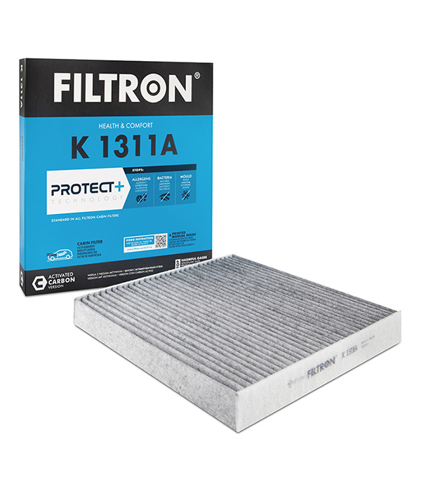 Купить запчасть FILTRON - K1311A K1311A Фильтр салонный (угольный) Filtron