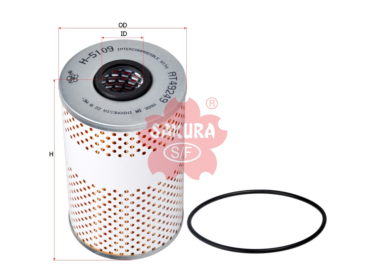 Купить запчасть SAKURA - H5109 Фильтр гидравл. Sakura H5109