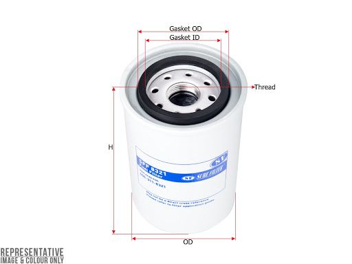 Купить запчасть SURE FILTER - SFF8321 Фильтр топл. Sure Filter SFF8321