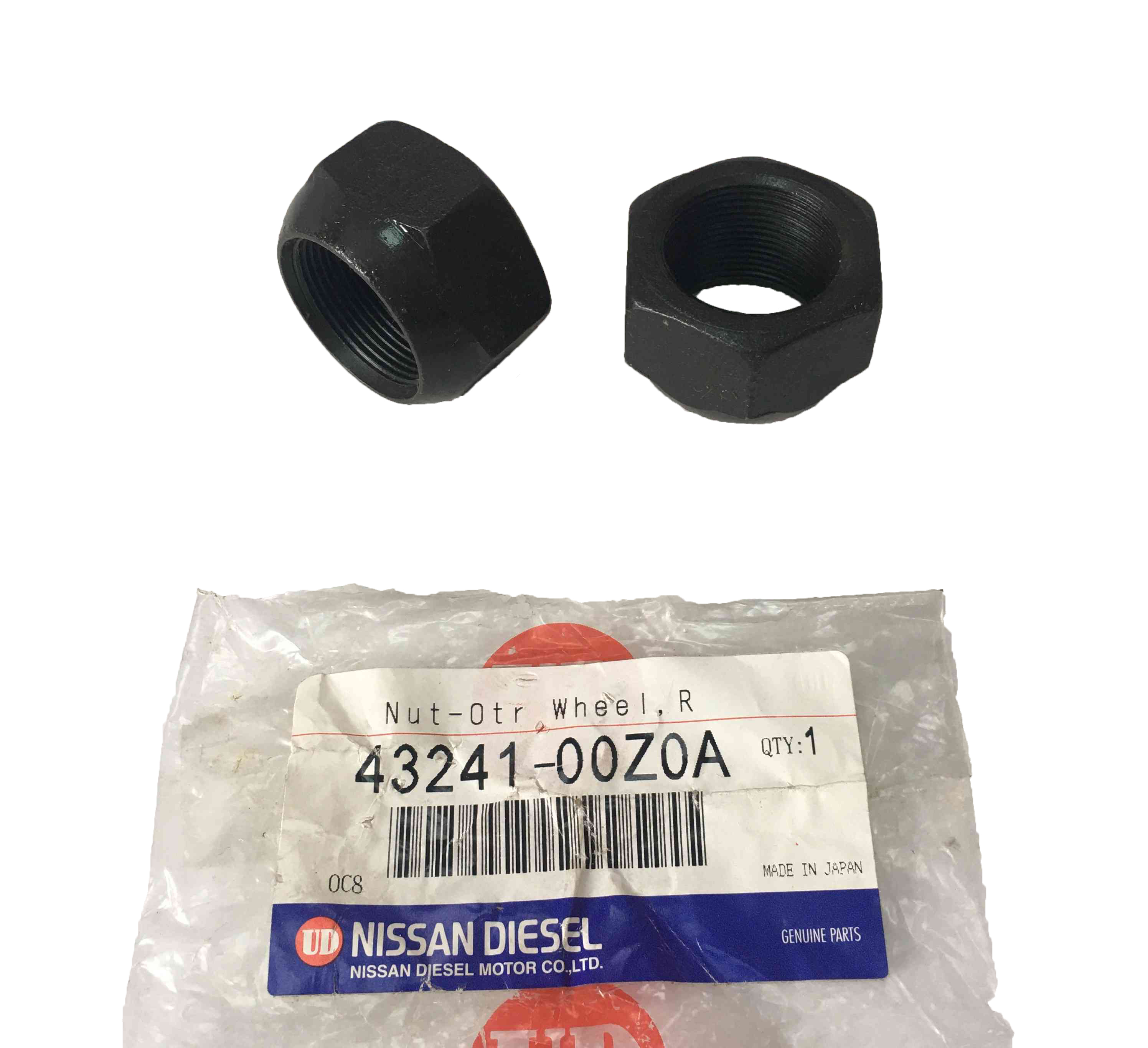 Купить запчасть NISSAN UD - 4324190001 43241-90001 Гайка (Правая)