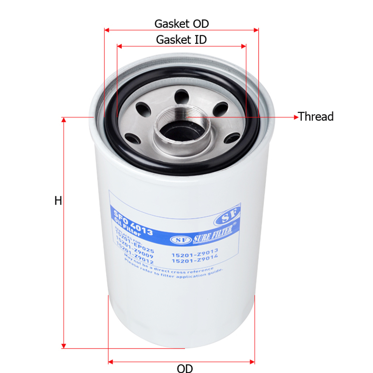 Купить запчасть SURE FILTER - SFO4013 SFO4013 Фильтр масла